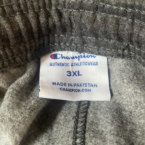 Champion power blend fleece joggers granite heather 3XB - Picture 3 of 5